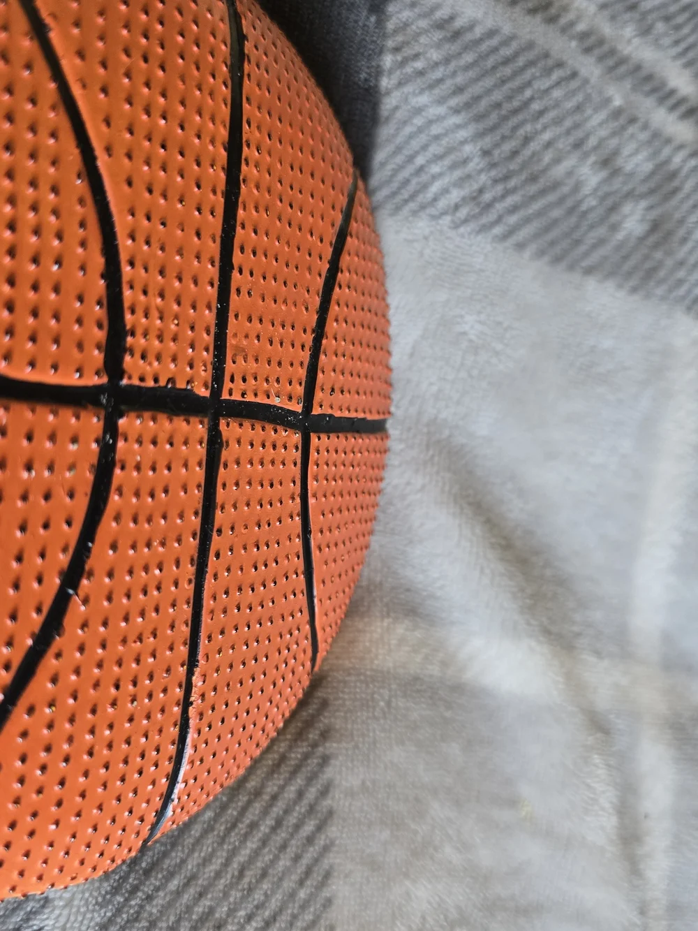 Orange Basketball-Themed Home Accent Tray